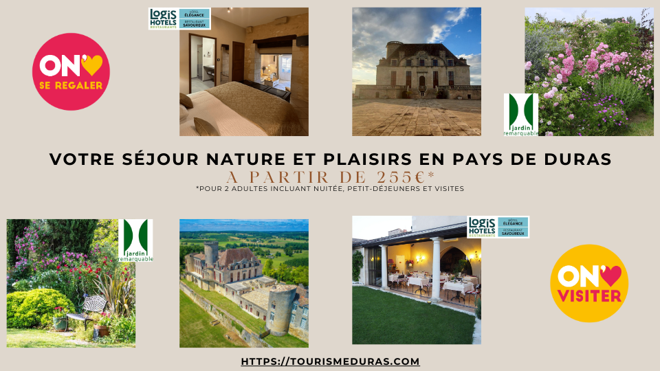 Un séjour détente et nature en Pays de Duras
